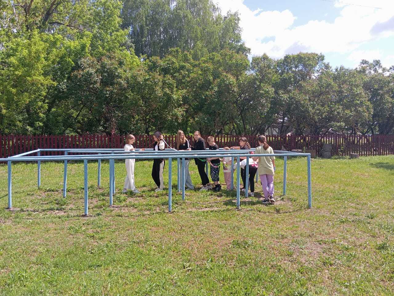 Первый день в летнем пришкольном лагере &amp;quot;Солнышко&amp;quot;.